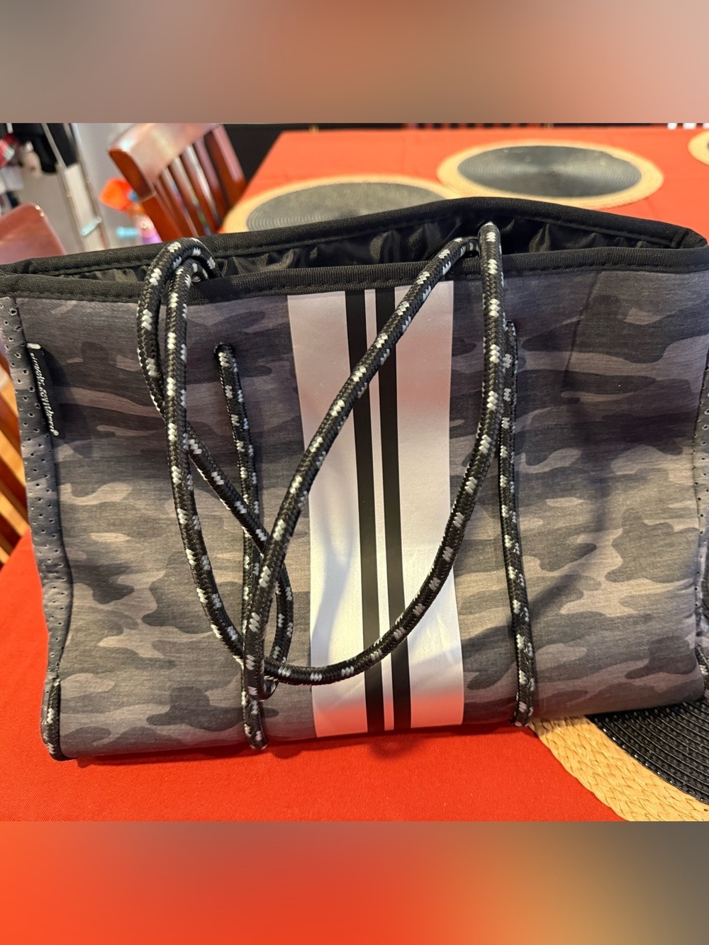 Simply Southern Camo Neoprene Tote